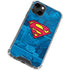 DC Comics Superman Logo Background Pattern iPhone 14 Clear Case